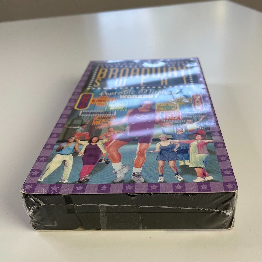 NWT VTG RICHARD SIMMONS Broadway Sweat Aerobic Musical Workout 2000 VHS Tape - Picture 6 of 7